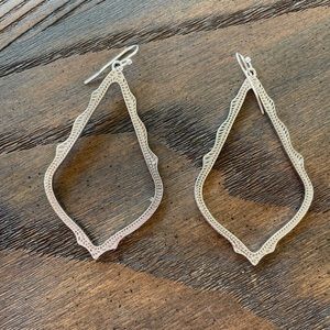 Kendra Scott silver earrings